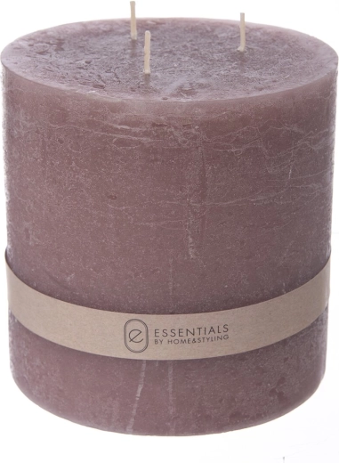 Διακοσμητικό ροζ κερί 1410 g 14 × 14 cm