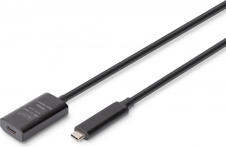 Ενεργό καλώδιο επέκτασης USB-C - USB-C, USB 3.2 Gen2, 10Gbps, 5m