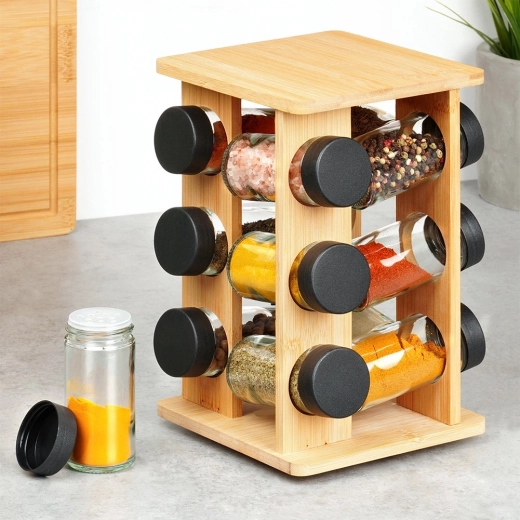 Φυσικό μπαμπού και ανθεκτικό γυαλί