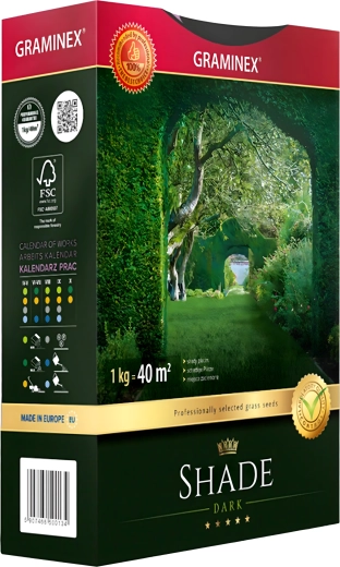 Πremium μείγμα σπόρων γκαζόν για σκιά 1 kg (για επιφάνειες έως 40 m²)