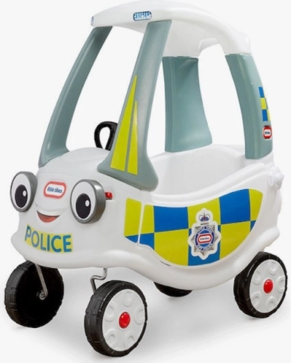 Περπατούρα Little Tikes cozy coupe αστυνομία λευκό