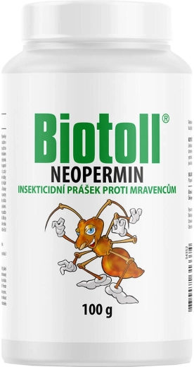 Σκεύασμα κατά των μυρμηγκιών NEOPERMIN+ σκόνη 100 g BIOTOLL