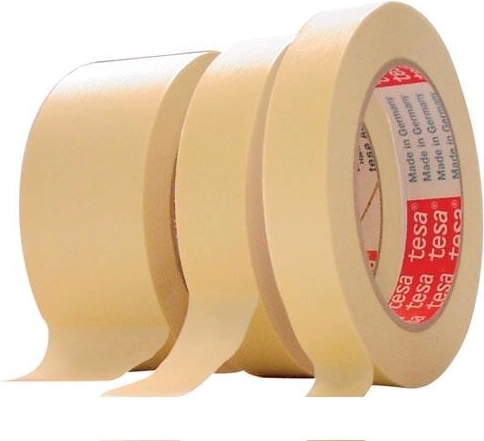 Κρεπ ταινία μασκαρίσματος 30 mm × 50 m κίτρινη Tesa