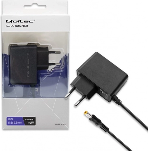 Qoltec τροφοδοτικό αντάπτορα 10W 5V 2A