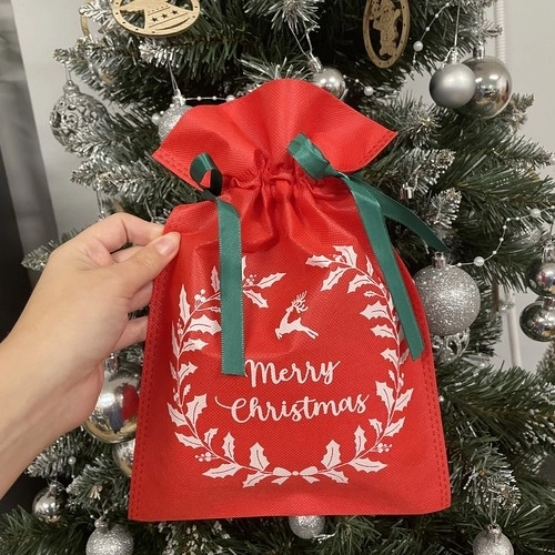 Χριστουγεννιάτικο τύπωμα «Merry Christmas» και ανθεκτικό υλικό