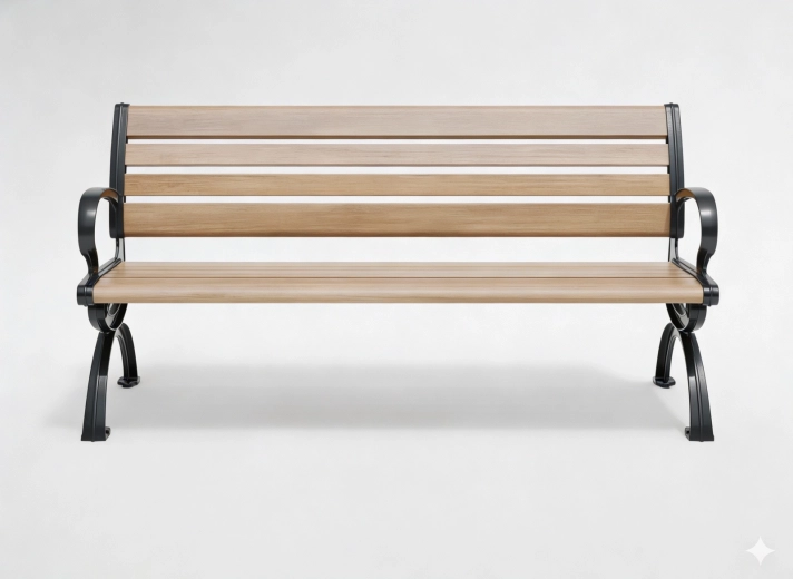 Αλουμινένιο παγκάκι κήπου Cowper 150 × 60 × 78 cm