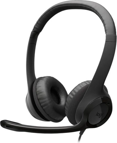 Ακουστικά κεφαλής Logitech H390 USB με μικρόφωνο και ακύρωση θορύβου