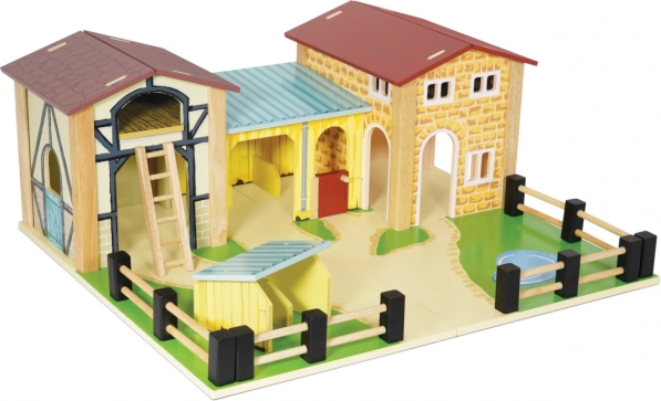 Le Toy Van μεγάλη ξύλινη φάρμα