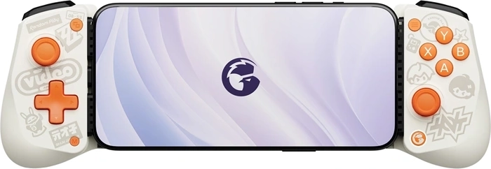GameSir X5s επεκτεινόμενο mobile χειριστήριο παιχνιδιών για τηλέφωνο λευκό