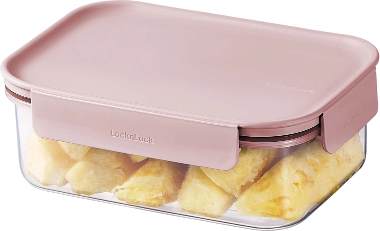 Δοχείο τροφίμων LocknLock Classic Plus 420 ml, ροζ