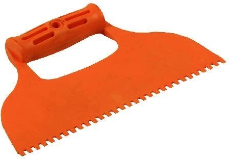 Πλαστική σπάτουλα με δόντια 4 × 6 mm