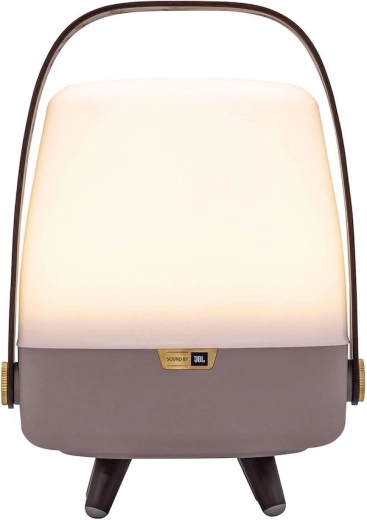 Kooduu Lite-up Play Mini φορητό φωτιστικό με Bluetooth ηχείο JBL, γκρι