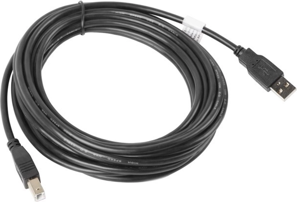 Καλώδιο USB 2.0 AM–BM 5 m μαύρο