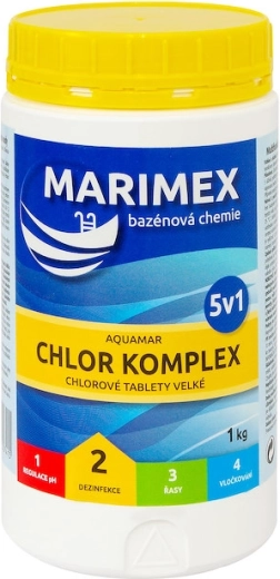 Marimex Komplex 5σε1 πολυλειτουργικές ταμπλέτες για πισίνα 1 kg
