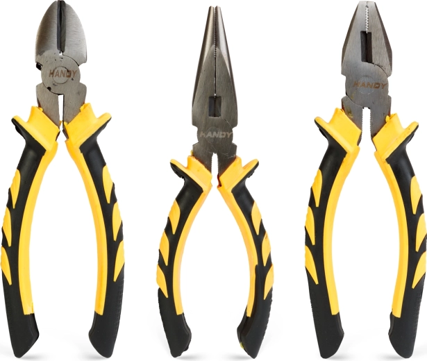 Σετ πένσας από ανθρακούχο χάλυβα, 3 τεμ.