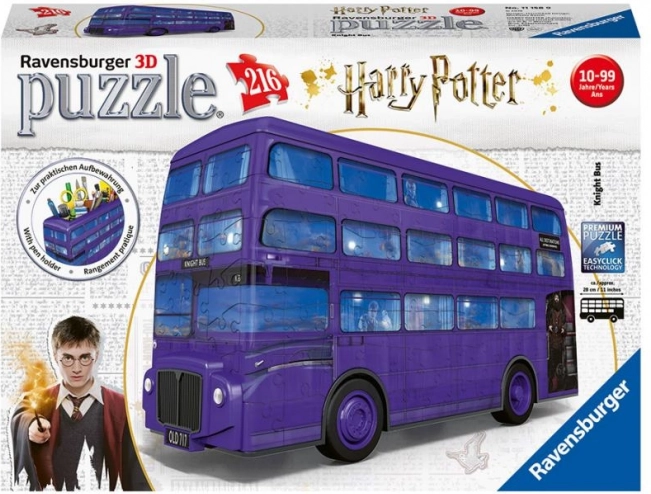 3D Παζλ Harry Potter Μαγικό Λεωφορείο 216 κομμάτια