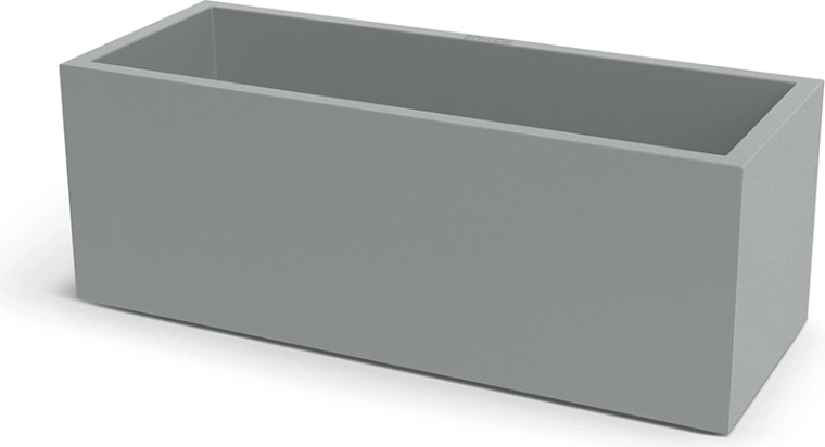 Γλάστρα Cubla case 98 cm, μπετονί γκρι