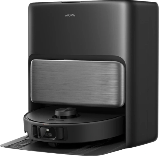 Ρομποτική ηλεκτρική σκούπα MOVA P70 Pro Ultra με σφουγγάρισμα και σταθμό φόρτισης, μαύρη