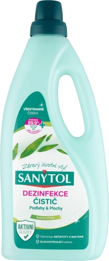 Sanytol καθολικό απολυμαντικό καθαριστικό για δάπεδα και επιφάνειες 1 l