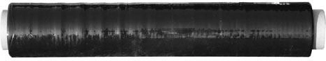 Χειροκίνητη μεμβράνη stretch μαύρη 500 mm × 20 μm, 2,4 kg