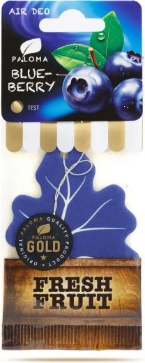 Αρωματικό χώρου αυτοκινήτου Paloma Gold Fresh Fruit Blueberry