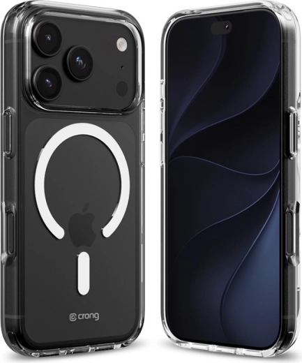 Crong Clear MAG προστατευτική θήκη με MagSafe για iPhone 18 Pro / iPhone 17 Pro