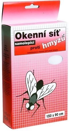 Αυτοκόλλητη σίτα παραθύρου κατά των εντόμων 150 × 90 cm από υαλοΐνες