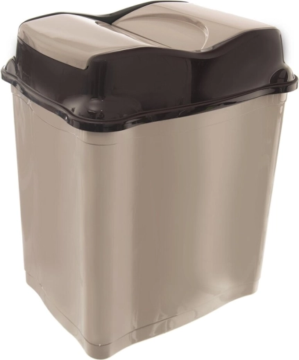Κάδος απορριμμάτων Whirlpool 9 l, καφέ-καφέ σκούρο