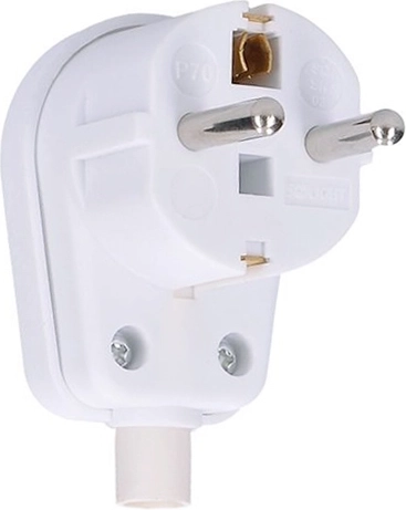 Γωνιακό φις Solight IP20 λευκό