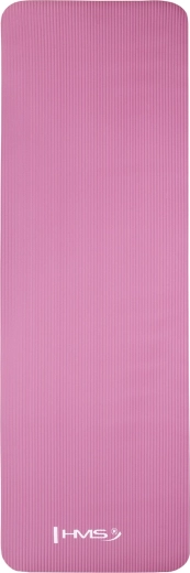 Ροζ στρώμα γιόγκα HMS YM07 από NBR, 183 × 61 × 1,2 cm