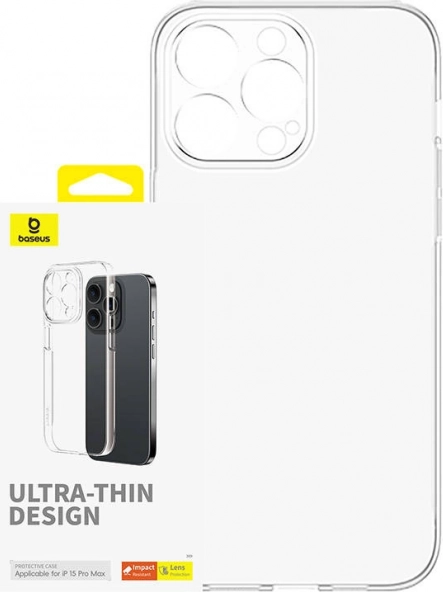 Θήκη για iPhone 15 Pro Max Baseus Lucent διαφανής