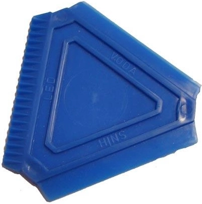 Τριγωνική ξύστρα πάγου 8 × 8 × 8 cm, μίξη χρωμάτων