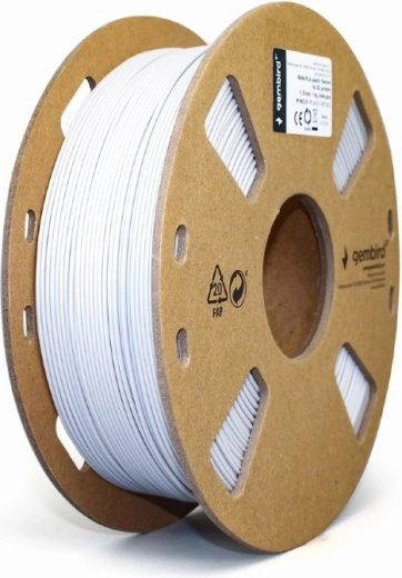 Νήμα PLA 1,75 mm ματ ανοιχτό γκρι για 3D εκτυπωτές