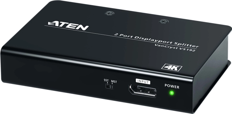 2θυρος 4K DisplayPort splitter ATEN VS192