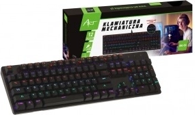Μηχανικό gaming πληκτρολόγιο με φωτισμό USB