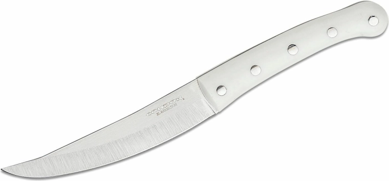Κυνηγετικό μαχαίρι Condor Meatlove 11,6 cm λευκή Micarta με δερμάτινη θήκη
