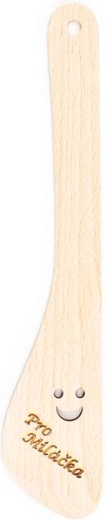 Ξύλινη σπάτουλα TORO 30 cm με χαμόγελο