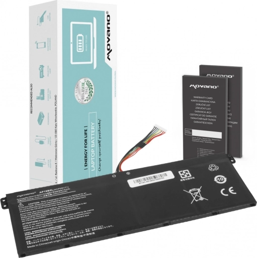 Μπαταρία Movano AP19B5L για Acer Aspire 5, Swift 3 και Vero 52 Wh