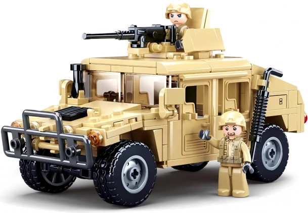 Κατασκευαστικό σετ Sluban Army Hummer μάχης off-road