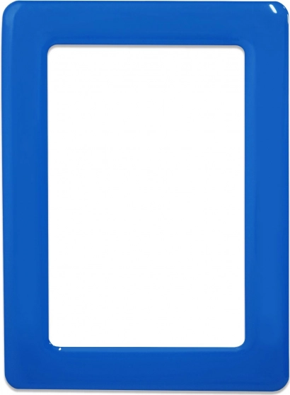 Μαγνητικό αυτοκόλλητο πλαίσιο μπλε 12,3x8,1 cm