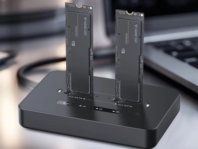 Δύο υποδοχές M.2 για NVMe και SATA σε μία συσκευή