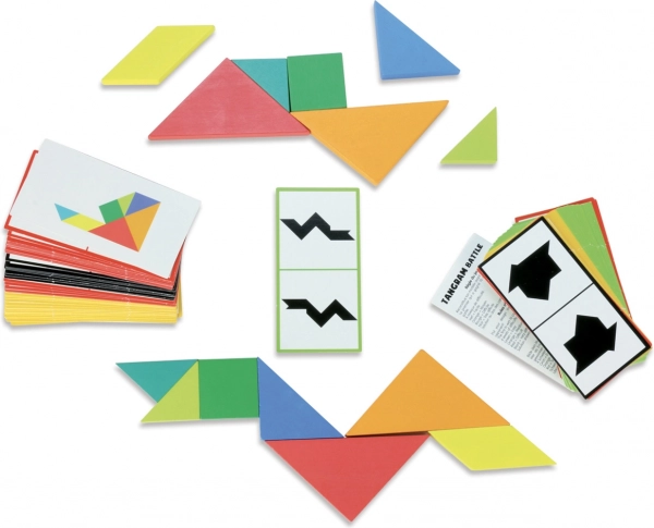 Vilac Μονομαχία tangram – λογικό παιχνίδι για παιδιά και ενήλικες