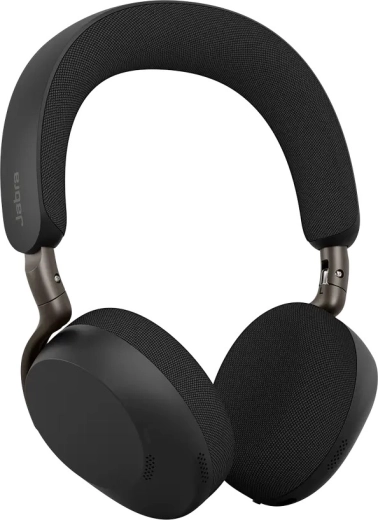 Ασύρματο ακουστικό κεφαλής Jabra Evolve3 75 UC με αντάπτορα Link 390c, μαύρο
