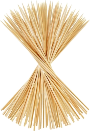 Ξύλινες σουβλίτσες για σουβλάκι 30 cm, 100 τεμ.