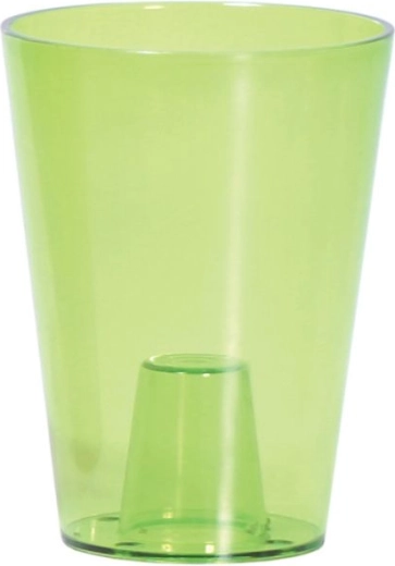 Γλάστρα για ορχιδέες COUBI ORCHID 13 cm – διάφανη πράσινη