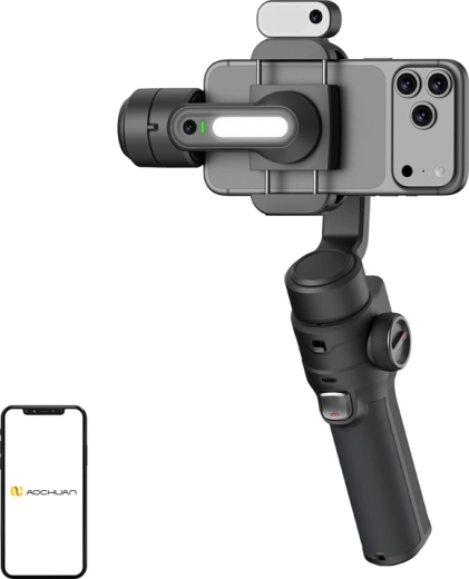 Σταθεροποιητής AOCHUAN Smart S3 με αισθητήρα AI (μαύρο)