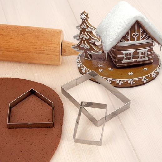 Πλήρες σετ για 3D σπιτάκι ζαχαρόπιτας