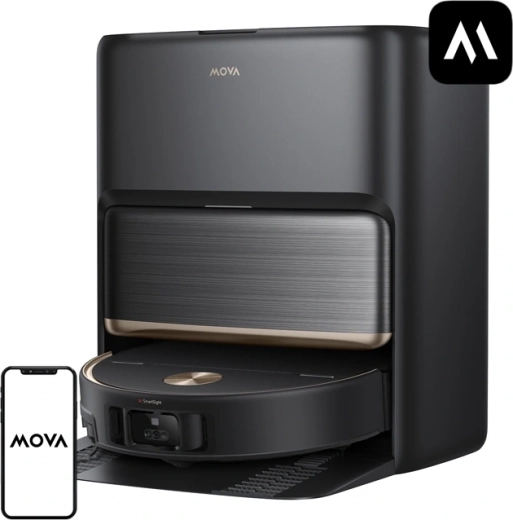 Ρομπότ καθαρισμού MOVA V70 Ultra Complete μαύρο
