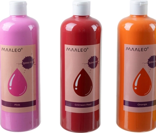 18 έντονες αποχρώσεις σε όγκο 500 ml