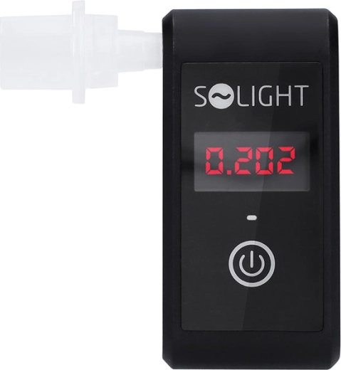 Solight μίνι αλκοτέστ με ηλεκτροχημικό αισθητήρα Fuel Cell